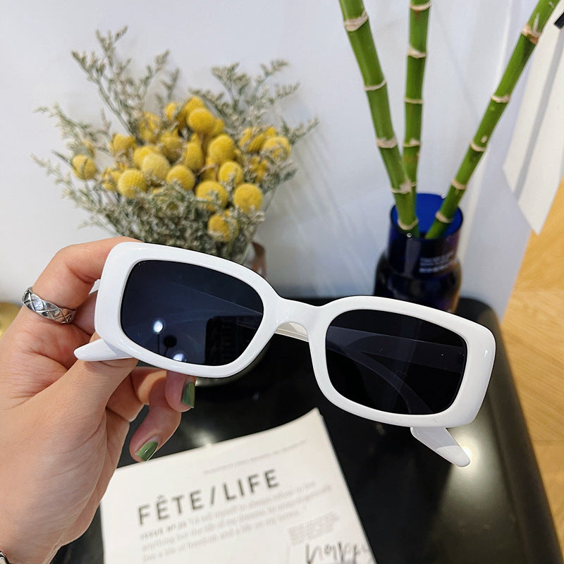 Venta al por mayor Gafas de sol de PC con marco cuadrado